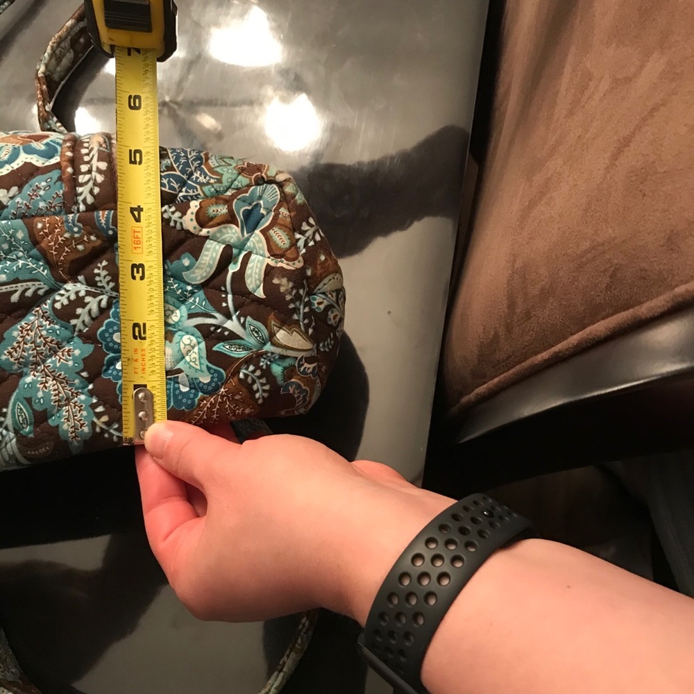 Vera Bradley Java blue shoulder bag - Picture 11 of 12